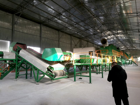 waste sorting plant