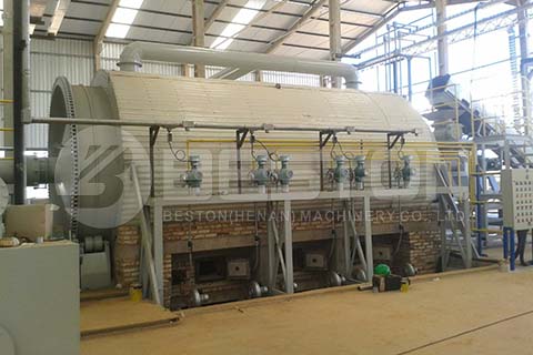 Beston Tyre Pyrolysis Machine in Brazil