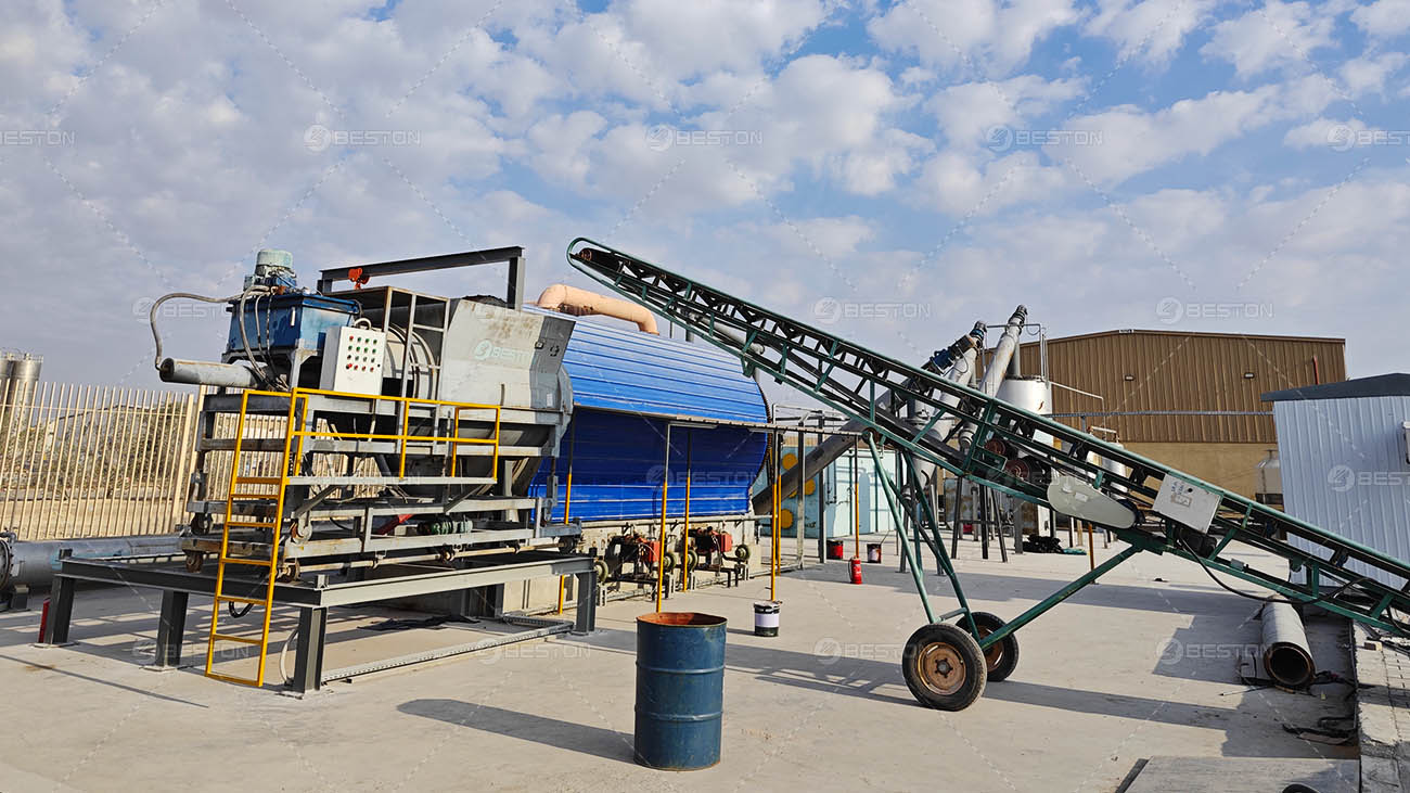 Installation of Tyre Pyrolysis Plant in Saudi Arabia